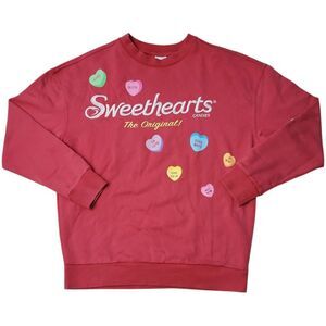Character Women's Valentine's Day Crew Neck Sweatshirt - Sweethearts